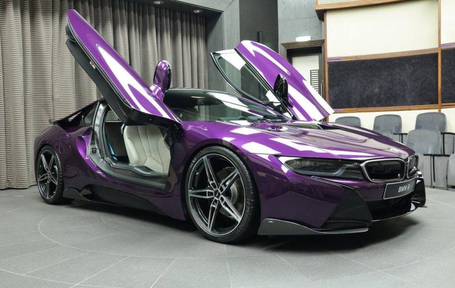 BMW i8 in Twilight Purple by AC Schnitzer and Abu Dhabi Motors '2016